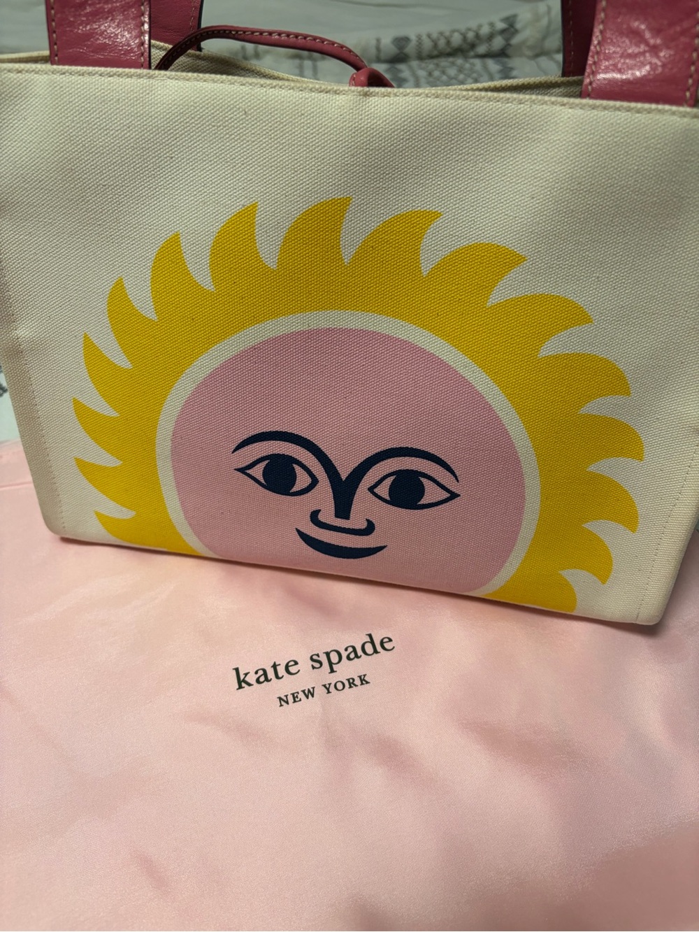Vintage Y2K-Kate Spade NY Alexander Girard Canvas Tote